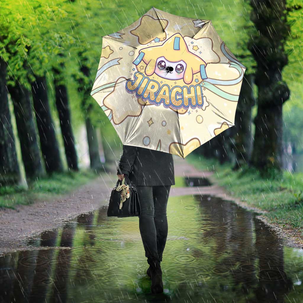 Jirachi Umbrella Pastel Dreamy Starwish Art