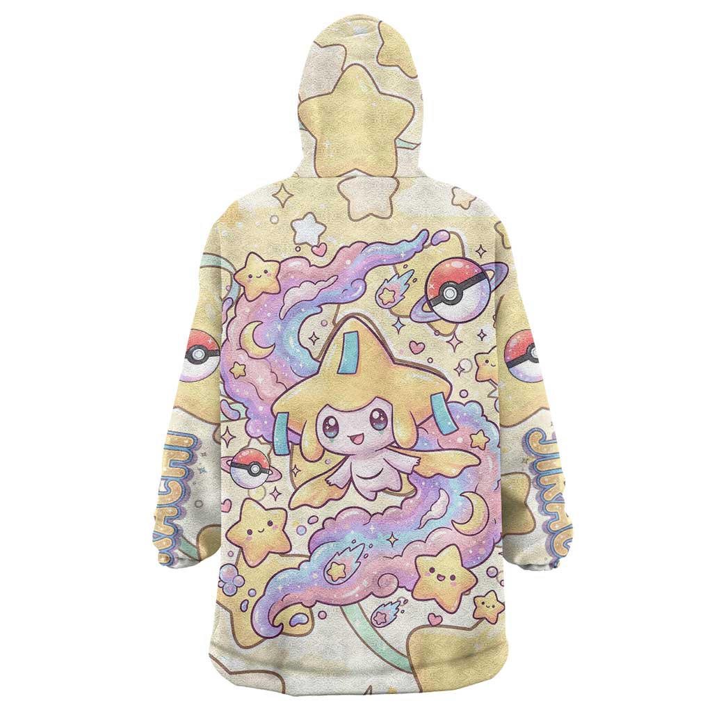Jirachi Wearable Blanket Hoodie Pastel Dreamy Starwish Art