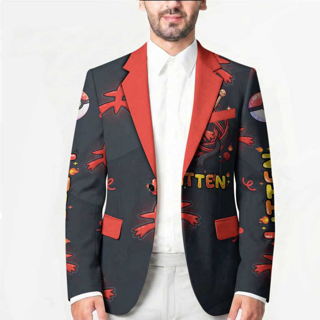 Litten Blazer Playful Ember Cartoon Art