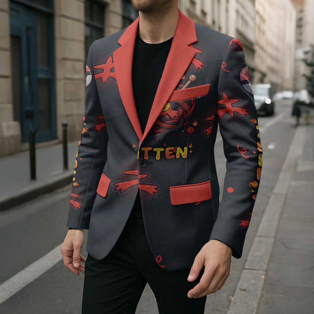 Litten Blazer Playful Ember Cartoon Art