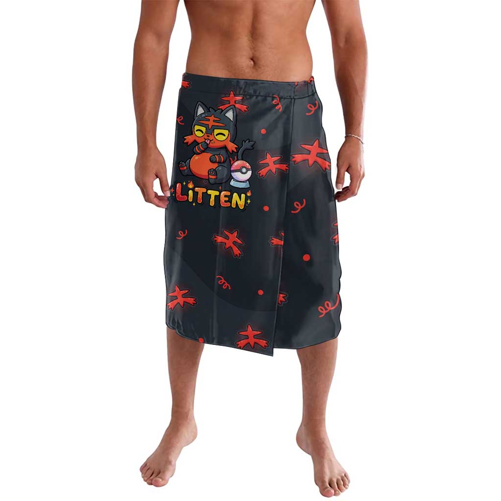 Litten Lavalava Playful Ember Cartoon Art