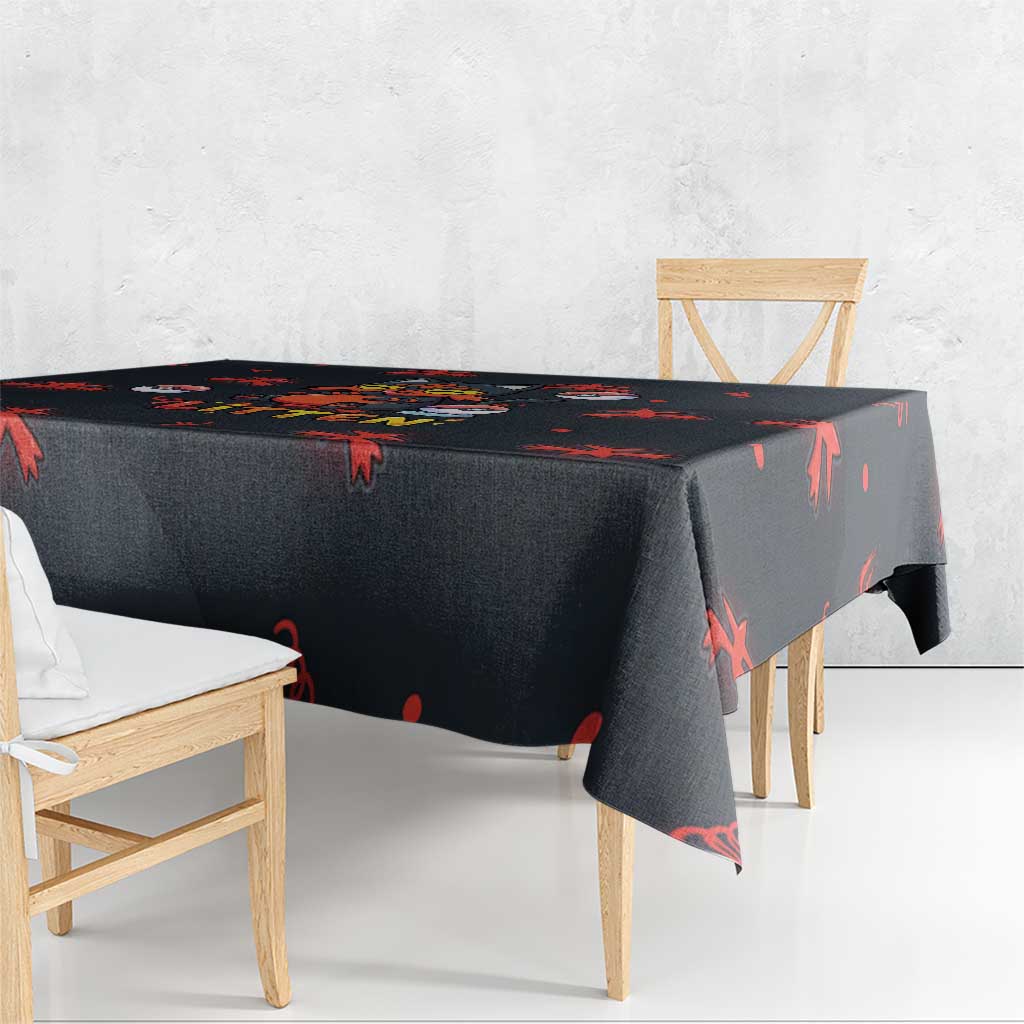 Litten Tablecloth Playful Ember Cartoon Art