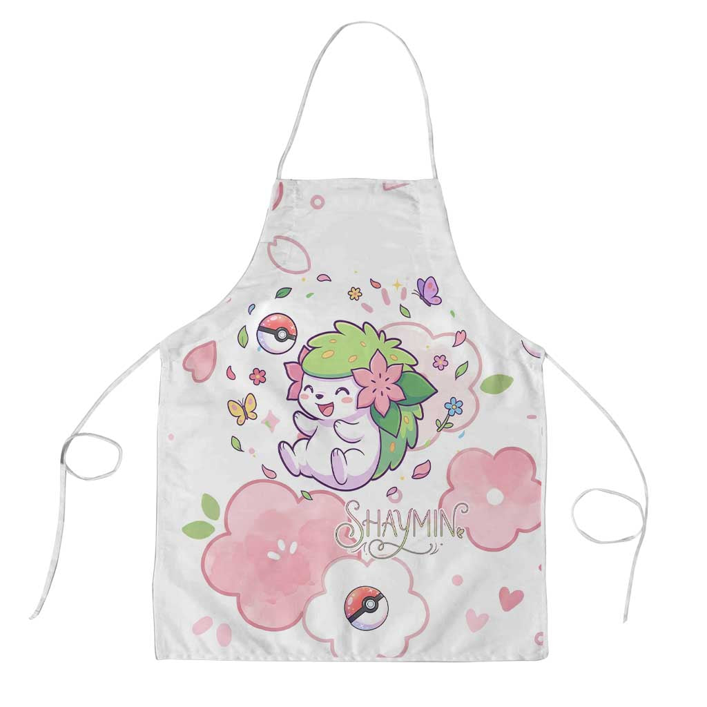 Shaymin Apron Floral Pastel Blossom Art