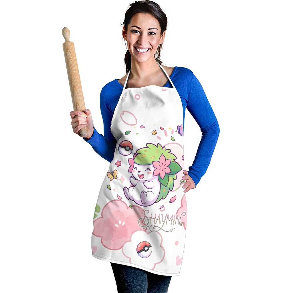 Shaymin Apron Floral Pastel Blossom Art