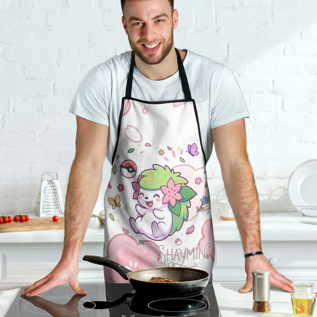 Shaymin Apron Floral Pastel Blossom Art