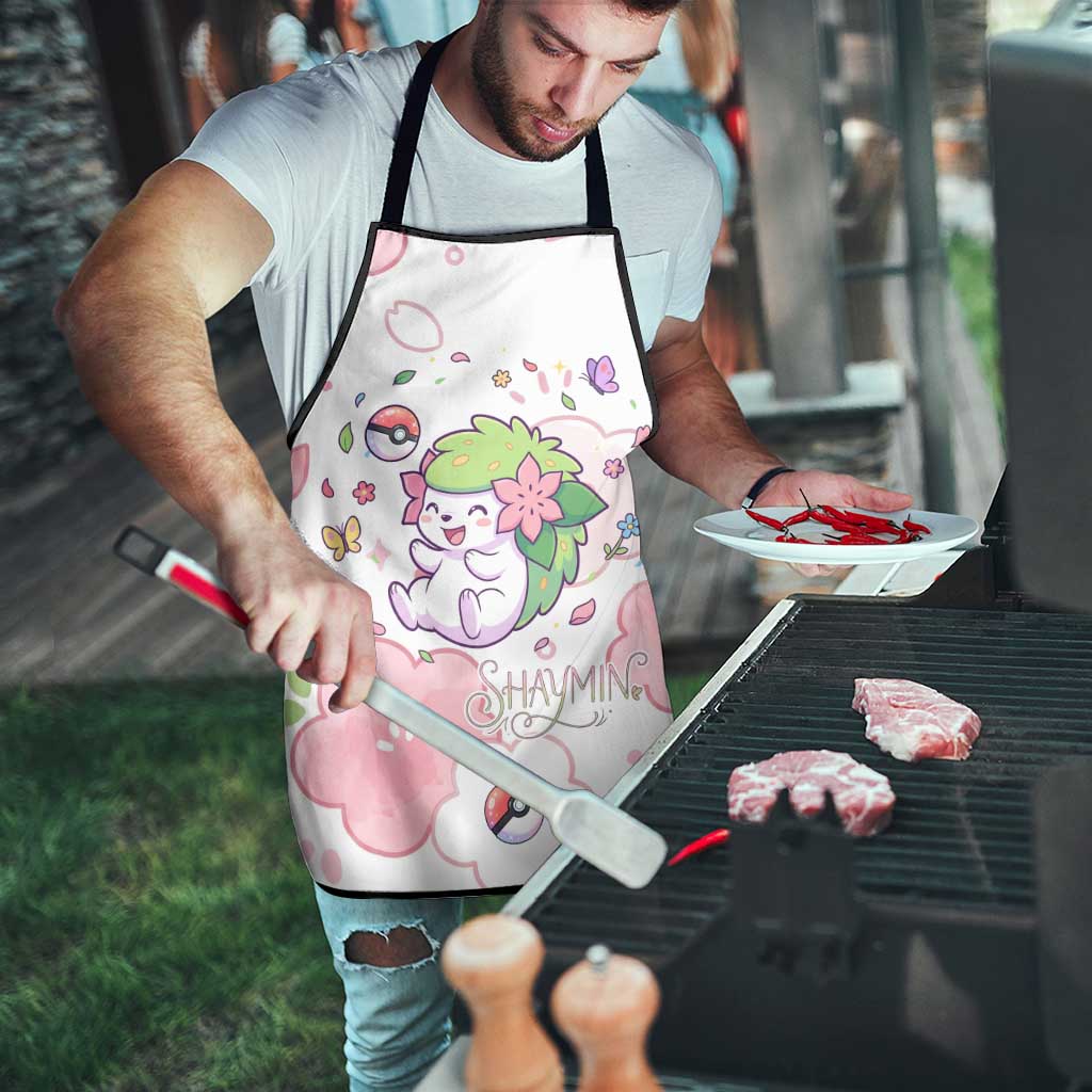 Shaymin Apron Floral Pastel Blossom Art