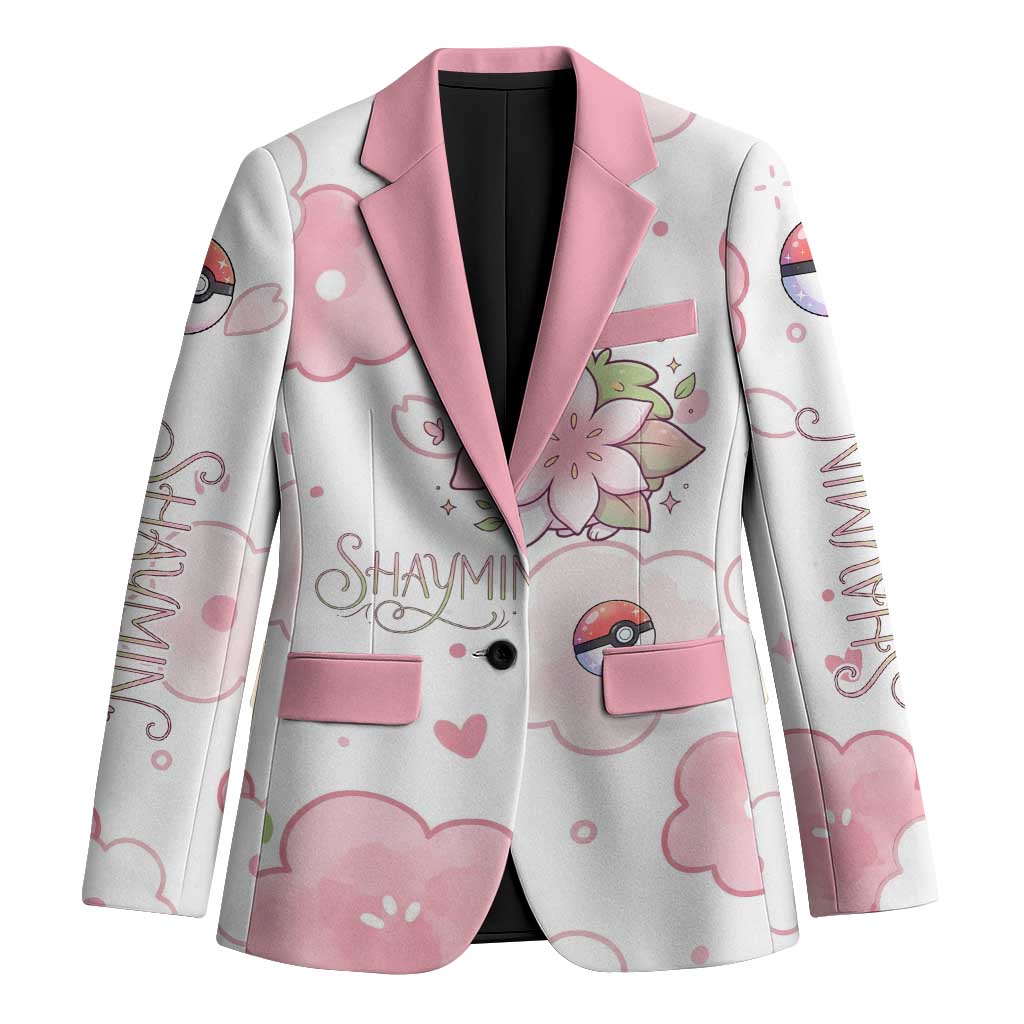 Shaymin Blazer Floral Pastel Blossom Art