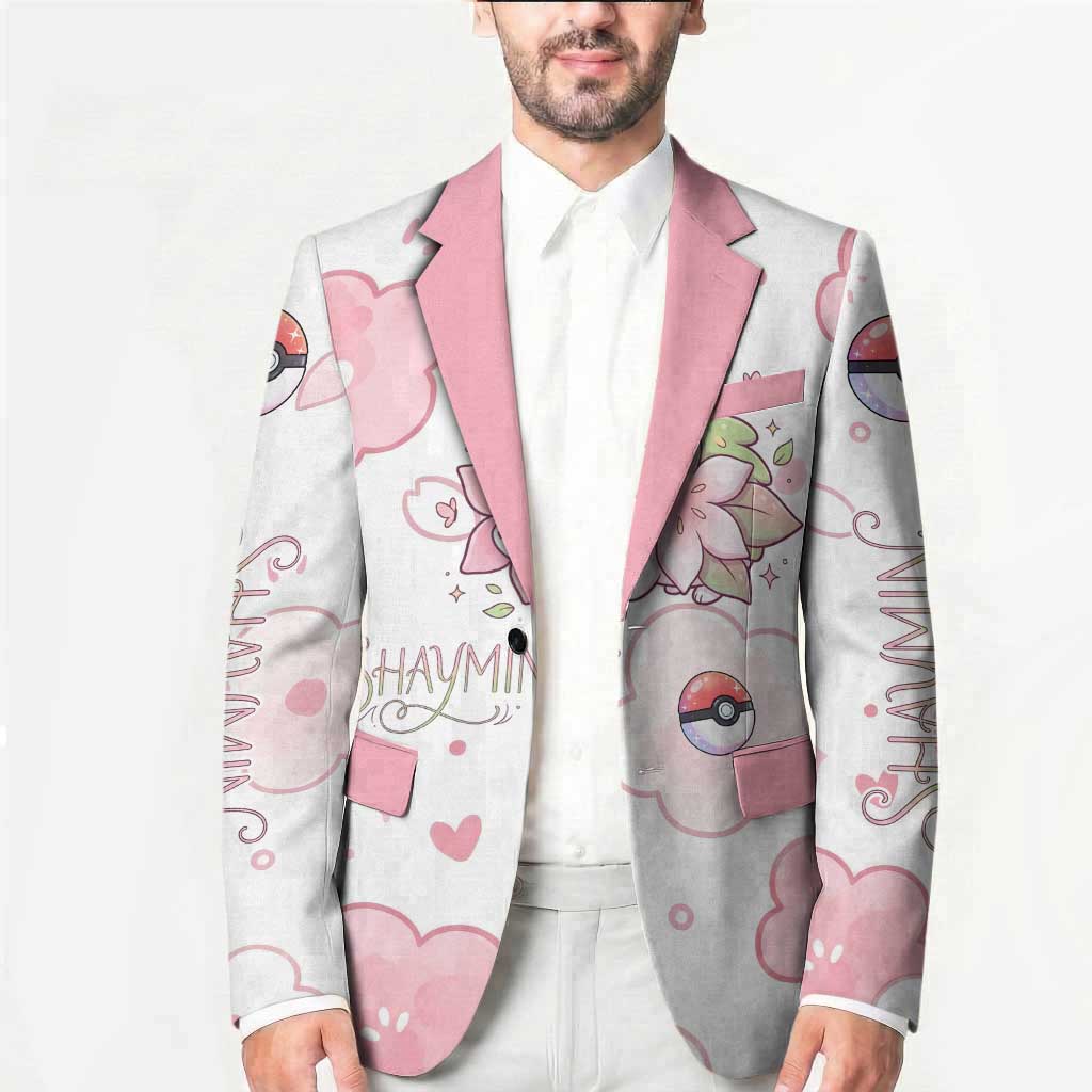 Shaymin Blazer Floral Pastel Blossom Art