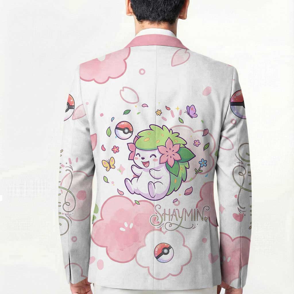Shaymin Blazer Floral Pastel Blossom Art