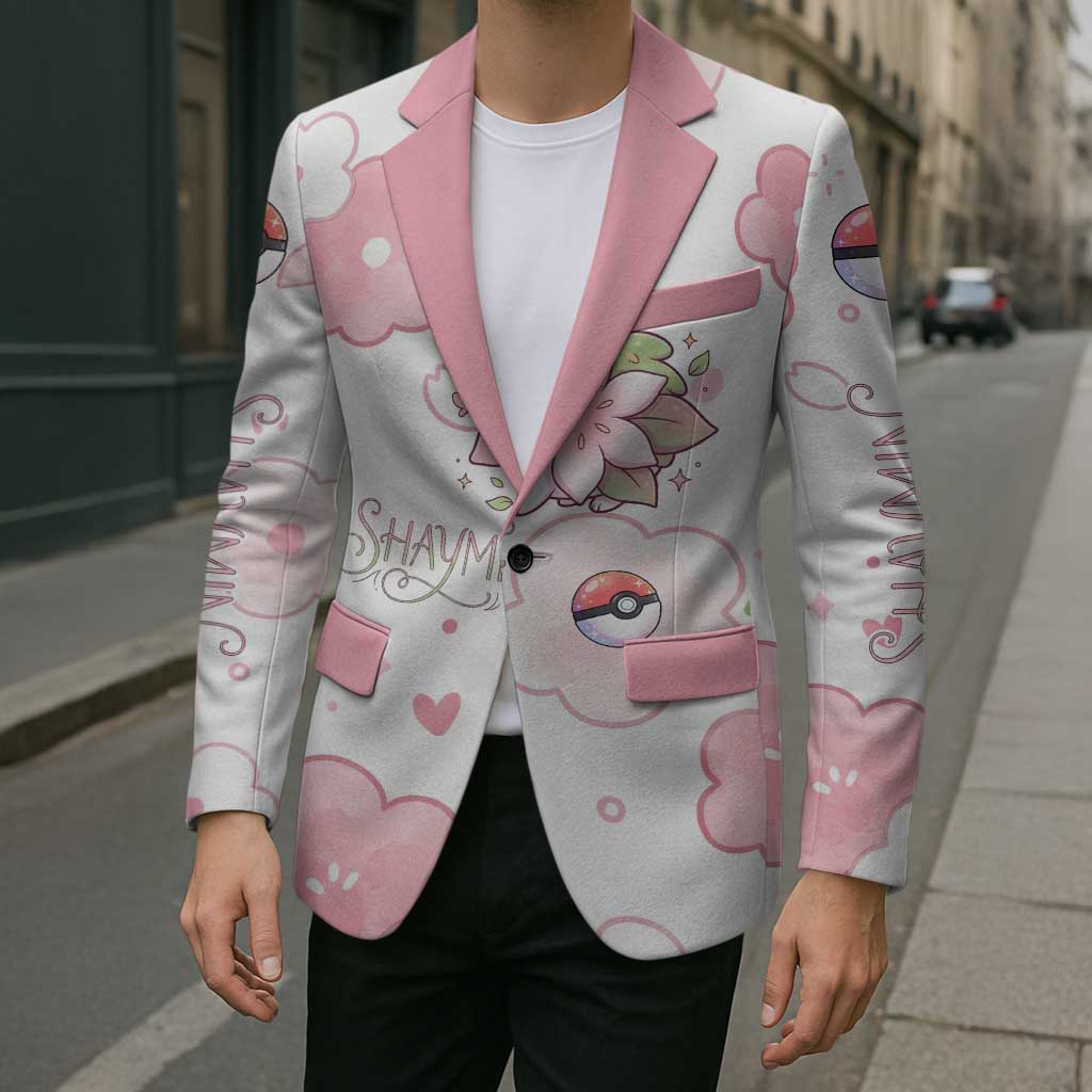 Shaymin Blazer Floral Pastel Blossom Art