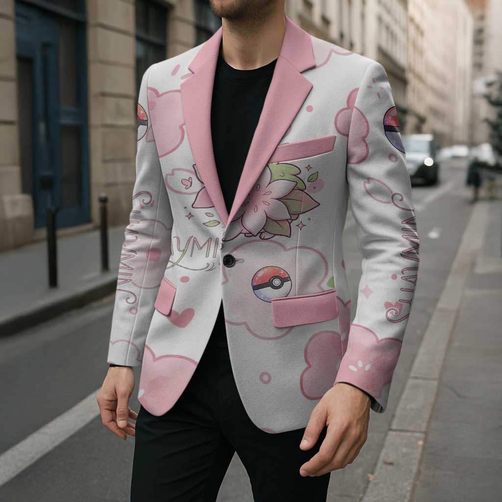 Shaymin Blazer Floral Pastel Blossom Art