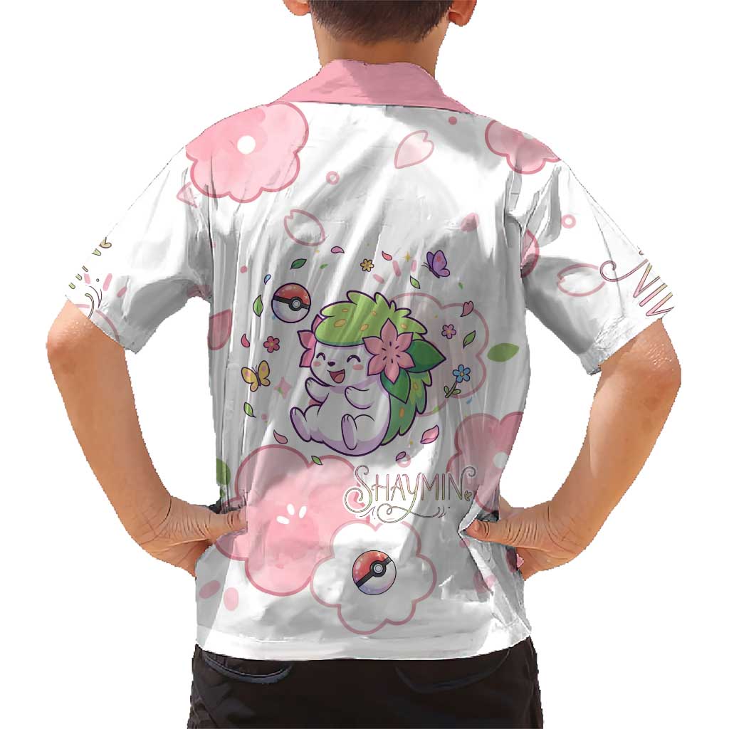 Shaymin Family Matching Puletasi and Hawaiian Shirt Floral Pastel Blossom Art