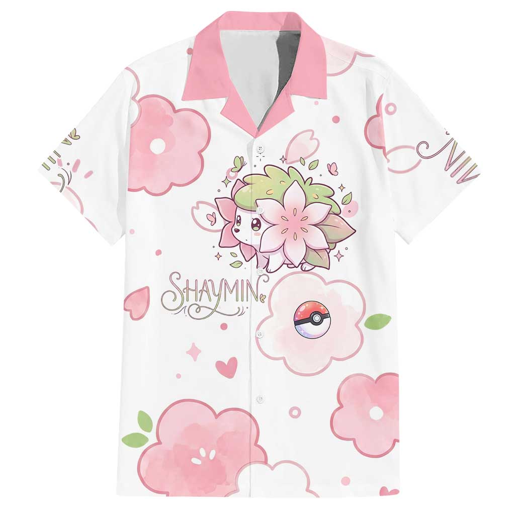 Shaymin Hawaiian Shirt Floral Pastel Blossom Art