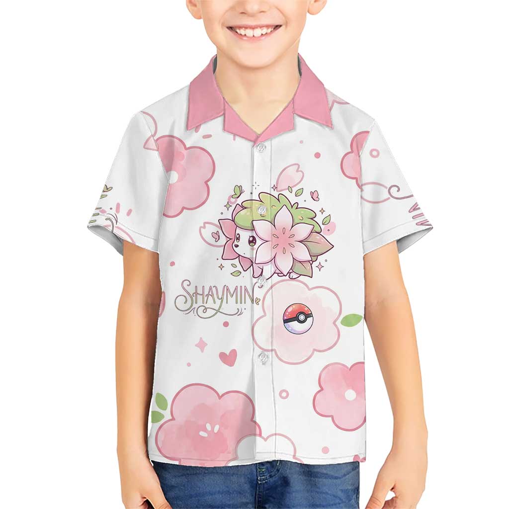 Shaymin Hawaiian Shirt Floral Pastel Blossom Art