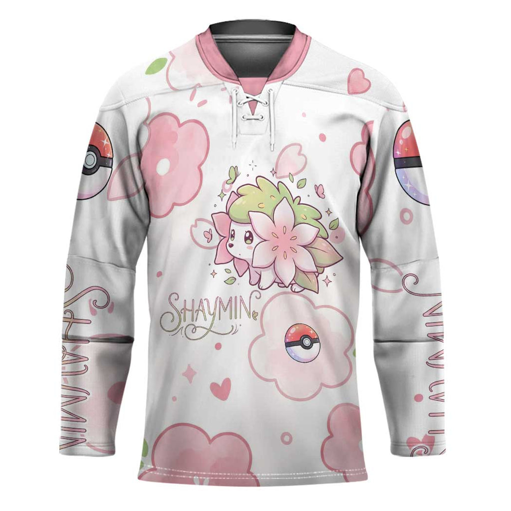Shaymin Hockey Jersey Floral Pastel Blossom Art