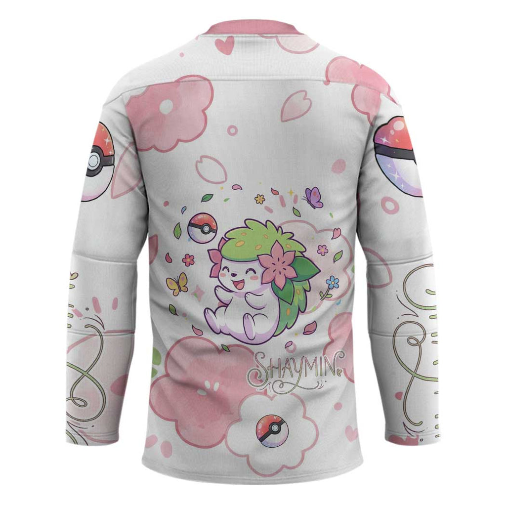 Shaymin Hockey Jersey Floral Pastel Blossom Art