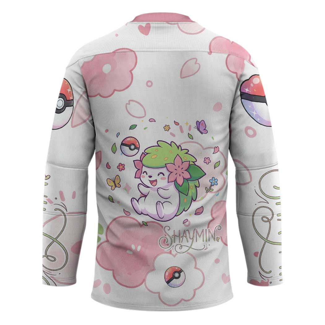 Shaymin Hockey Jersey Floral Pastel Blossom Art