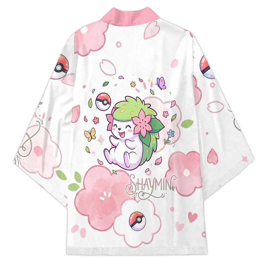 Shaymin Kimono Floral Pastel Blossom Art