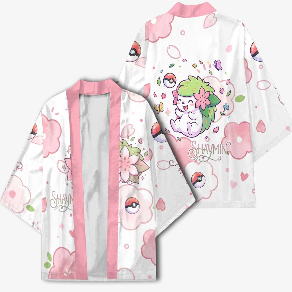 Shaymin Kimono Floral Pastel Blossom Art