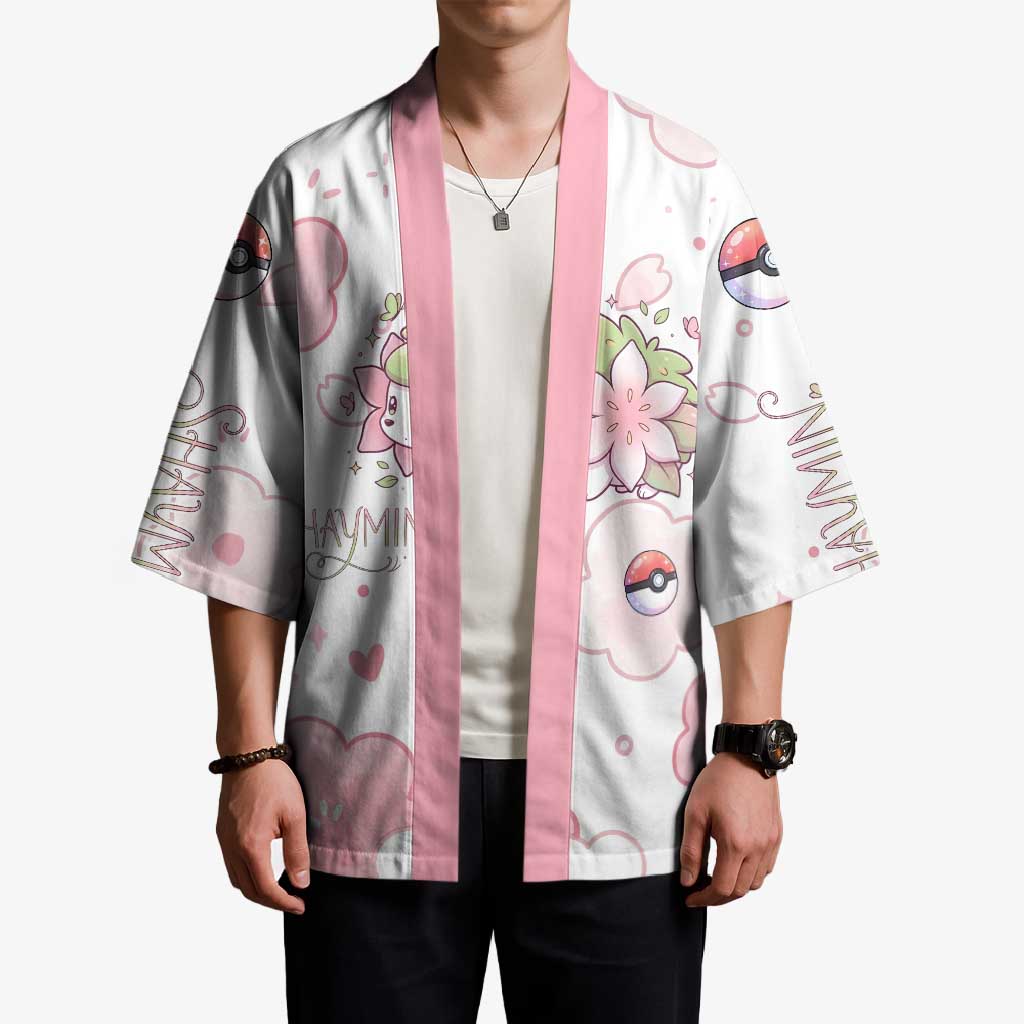 Shaymin Kimono Floral Pastel Blossom Art