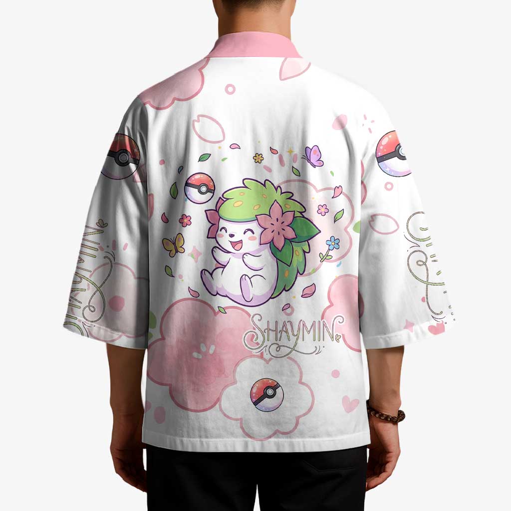 Shaymin Kimono Floral Pastel Blossom Art