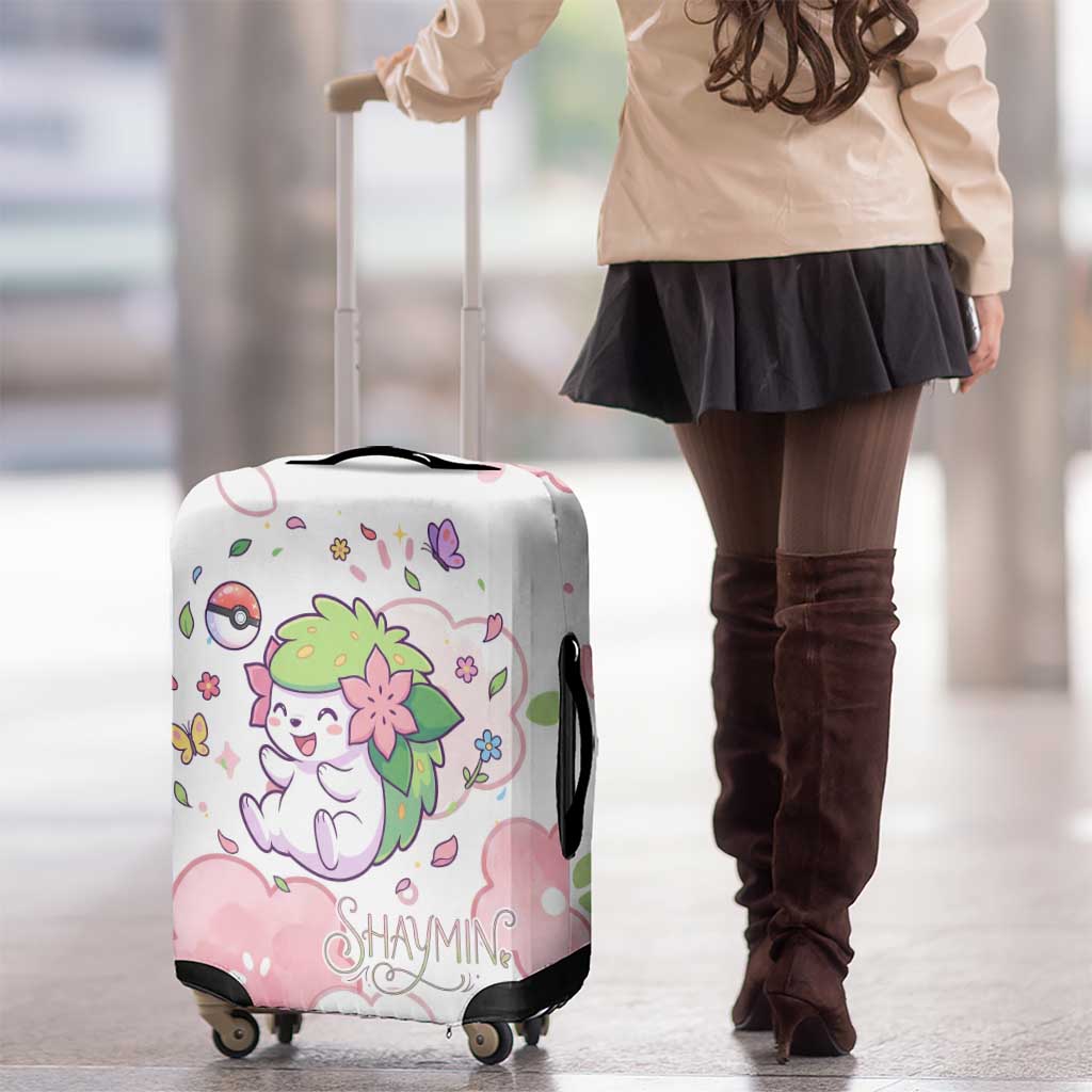 Shaymin Luggage Cover Floral Pastel Blossom Art