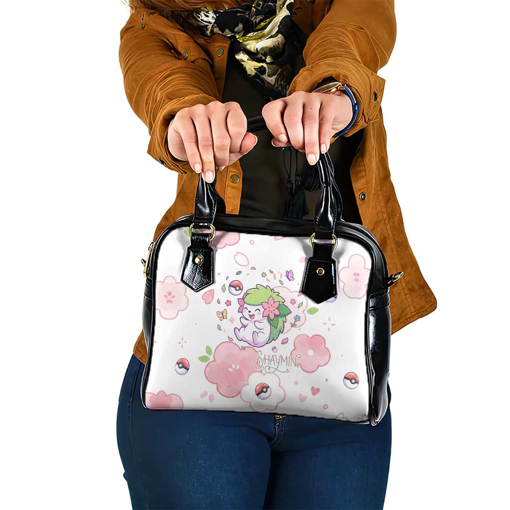 Shaymin Shoulder Handbag Floral Pastel Blossom Art