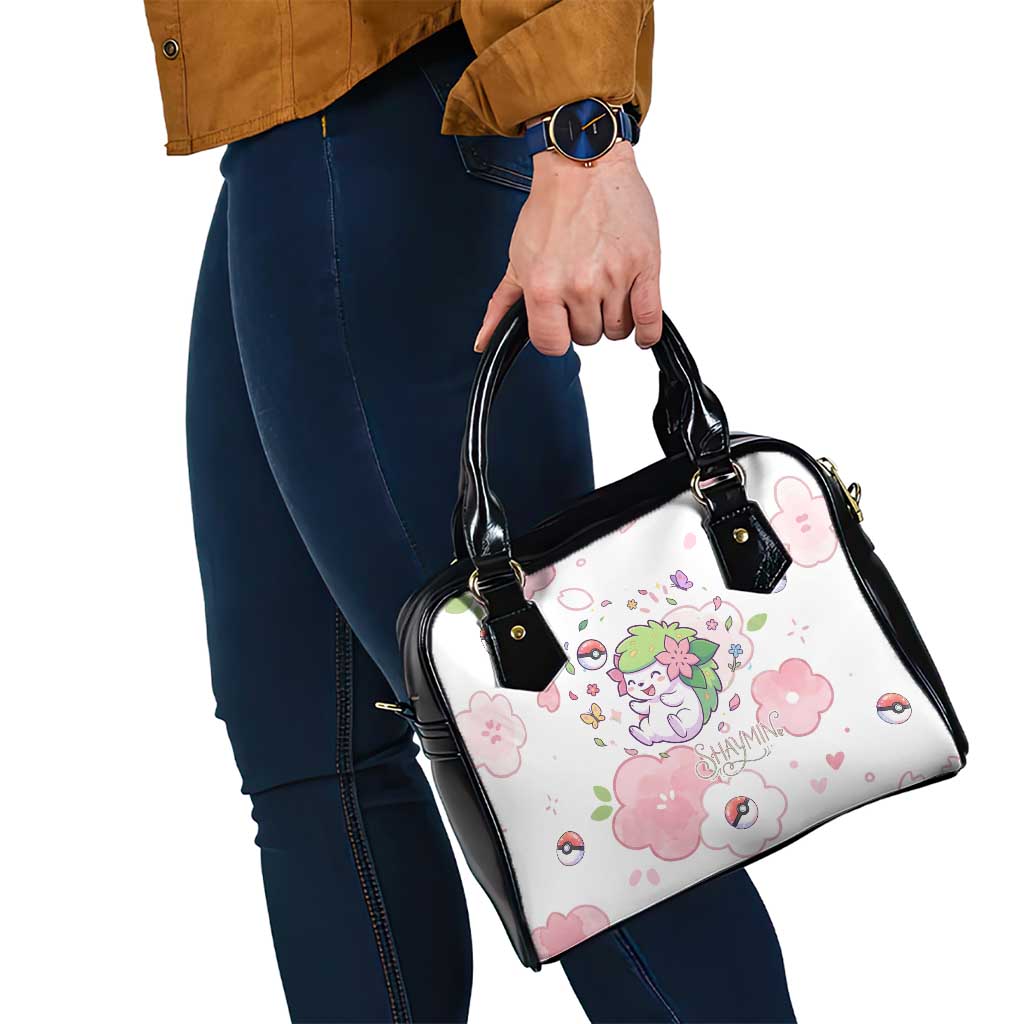 Shaymin Shoulder Handbag Floral Pastel Blossom Art