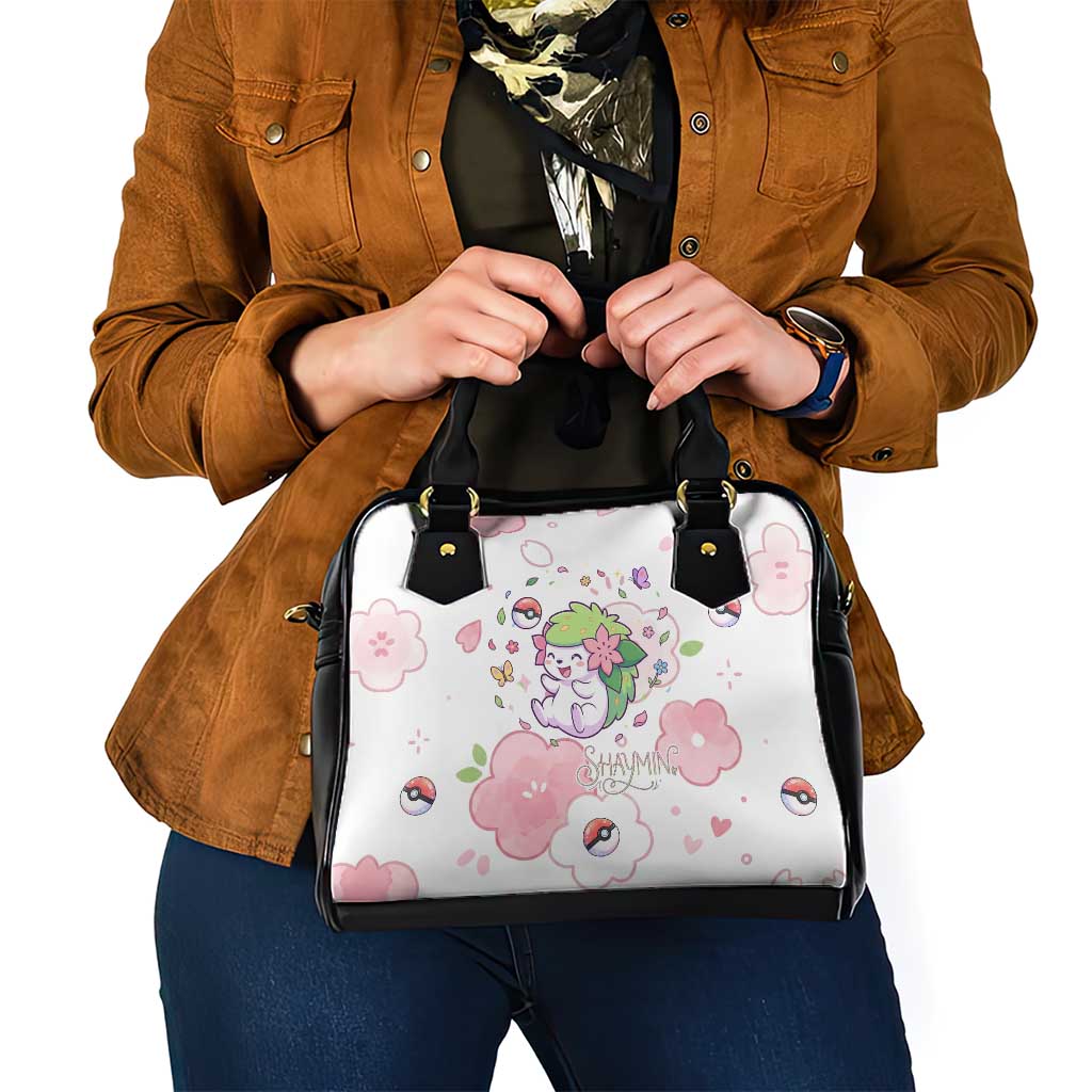Shaymin Shoulder Handbag Floral Pastel Blossom Art