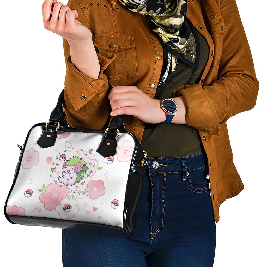 Shaymin Shoulder Handbag Floral Pastel Blossom Art