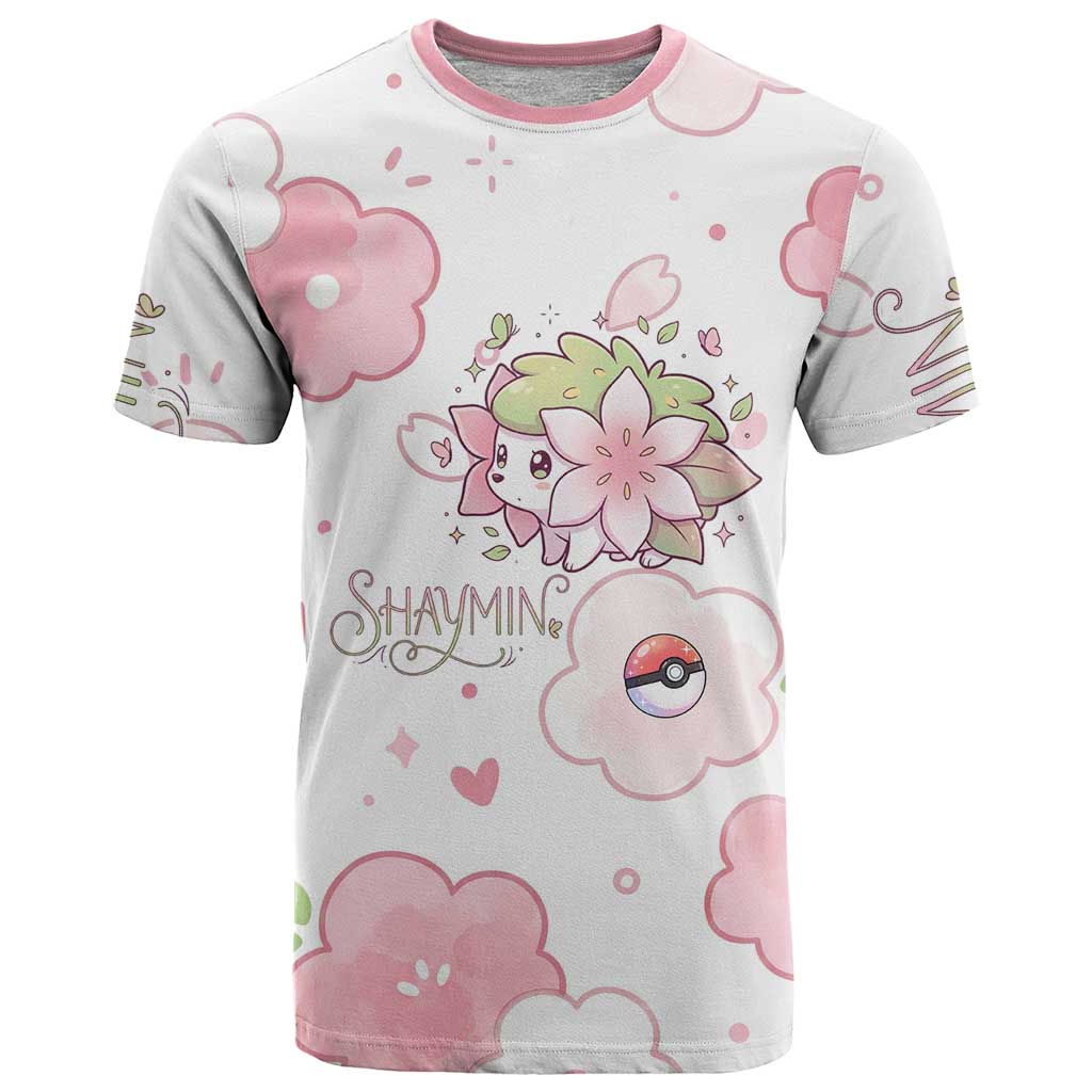 Shaymin T Shirt Floral Pastel Blossom Art