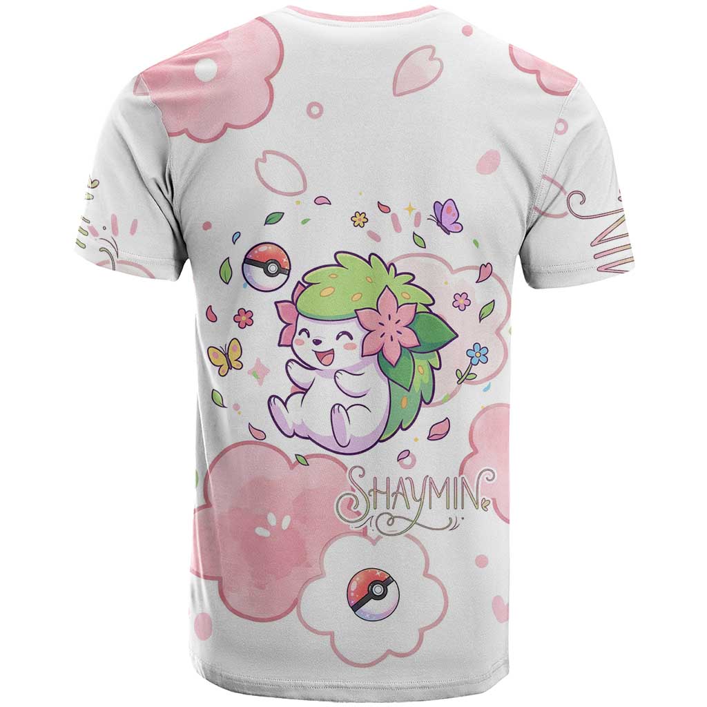Shaymin T Shirt Floral Pastel Blossom Art
