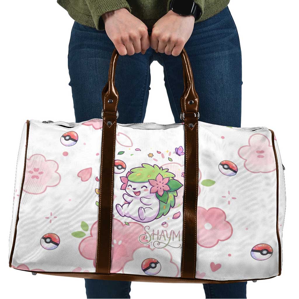 Shaymin Travel Bag Floral Pastel Blossom Art