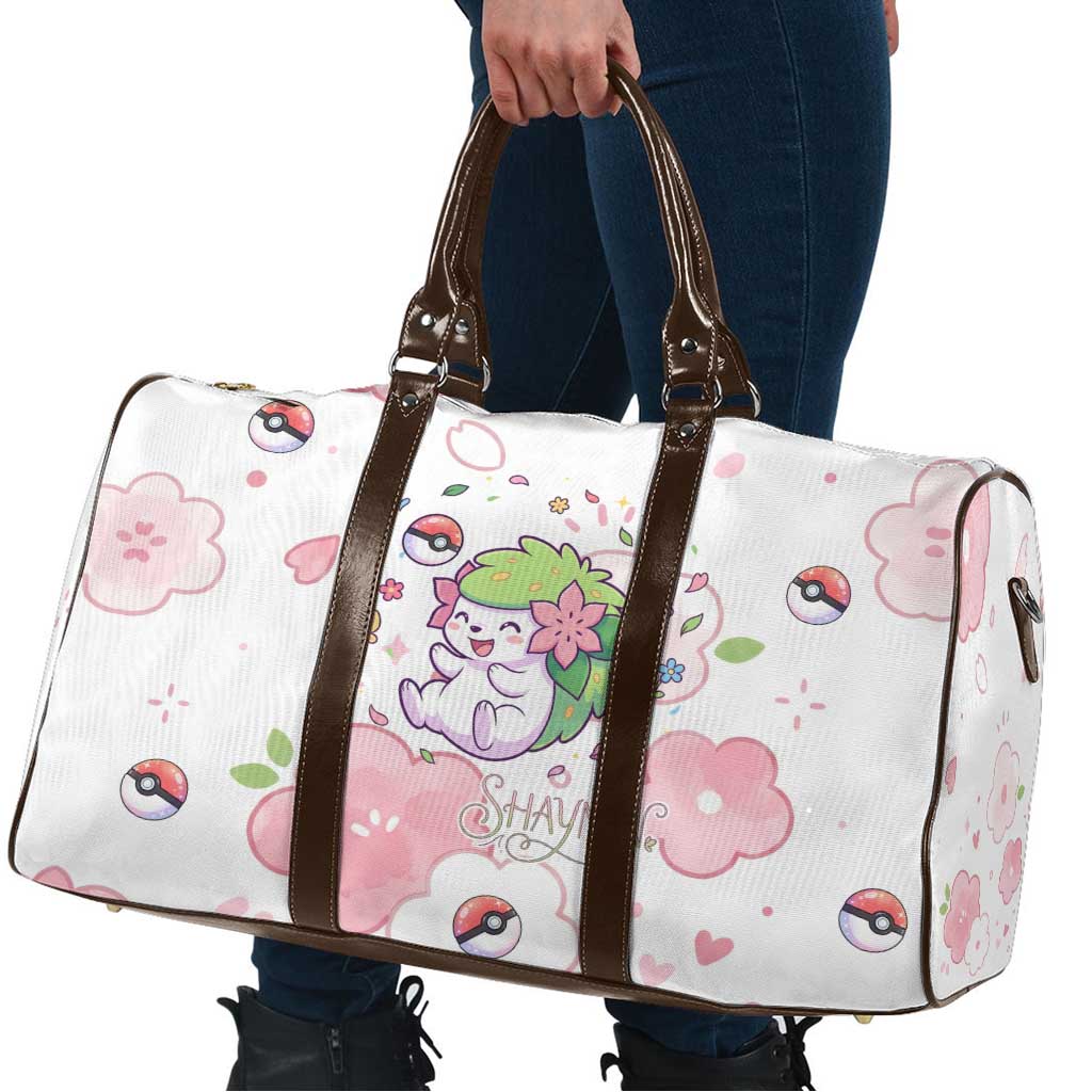 Shaymin Travel Bag Floral Pastel Blossom Art