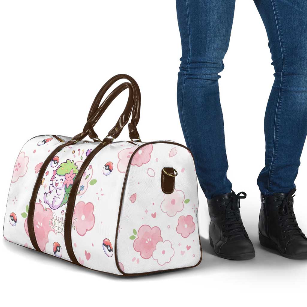 Shaymin Travel Bag Floral Pastel Blossom Art
