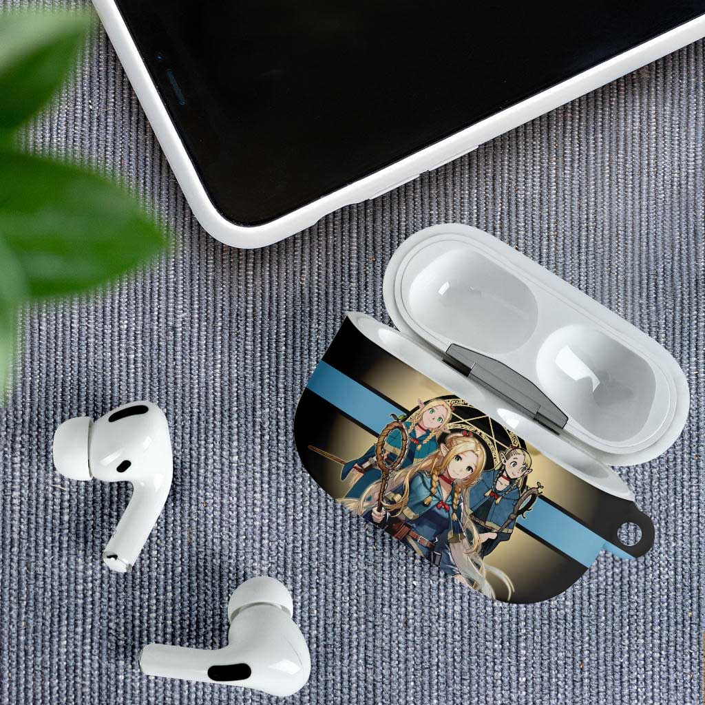 Marcille Donato Elf Mage AirPods Case Fantasy Anime Illustration Style