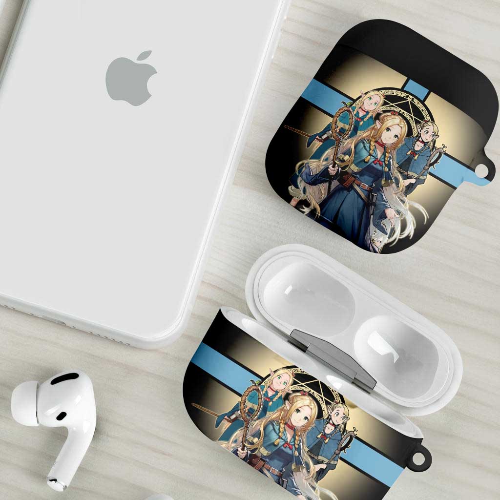Marcille Donato Elf Mage AirPods Case Fantasy Anime Illustration Style