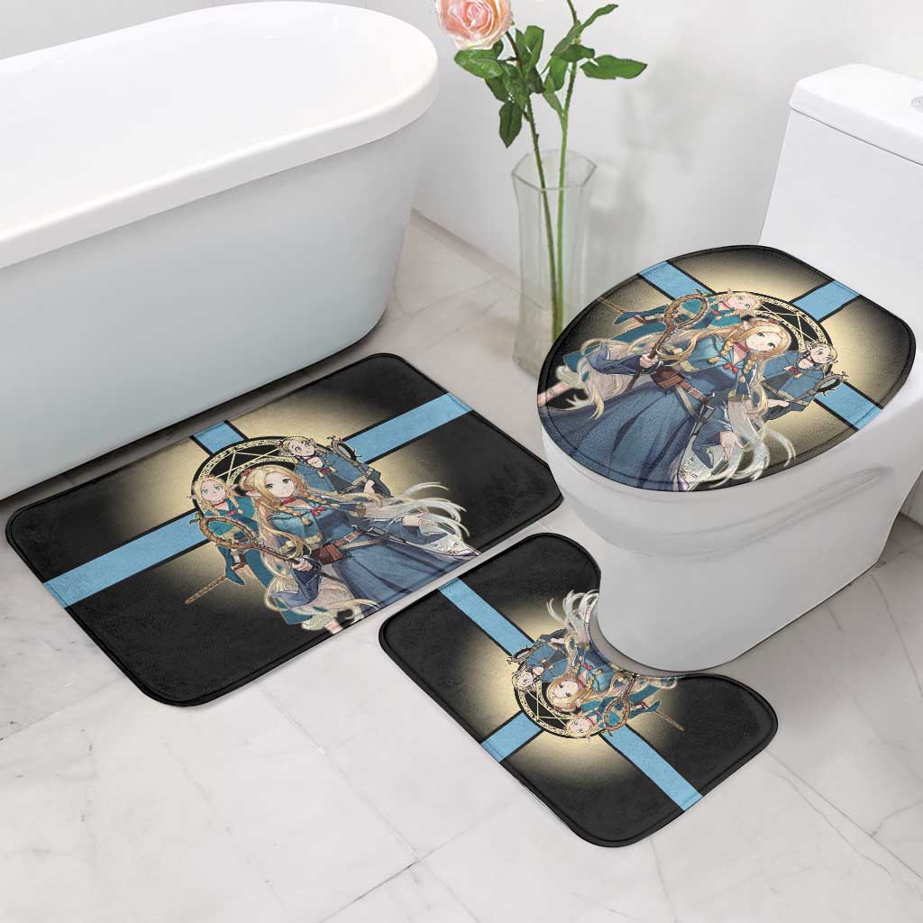Marcille Donato Elf Mage Bathroom Set Fantasy Anime Illustration Style