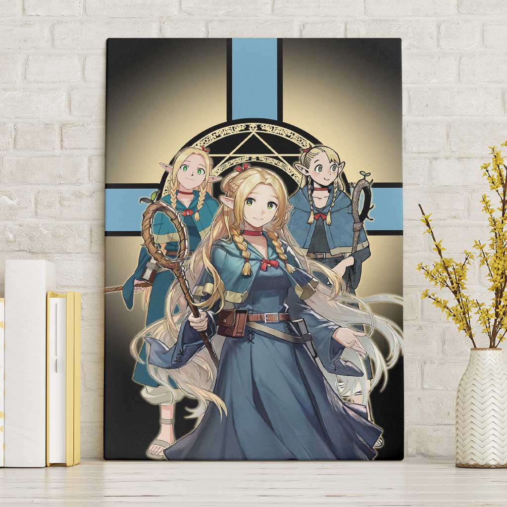 Marcille Donato Elf Mage Canvas Wall Art Fantasy Anime Illustration Style