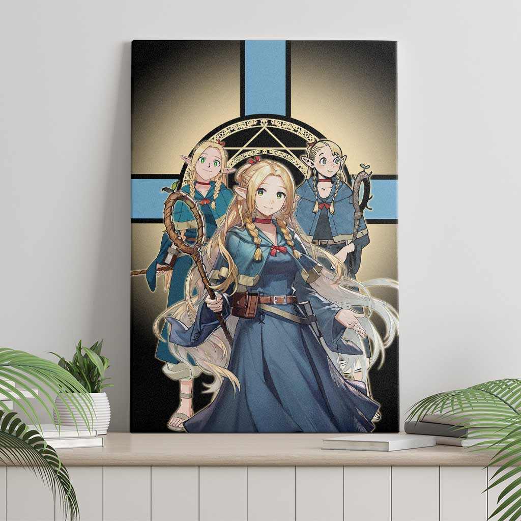 Marcille Donato Elf Mage Canvas Wall Art Fantasy Anime Illustration Style