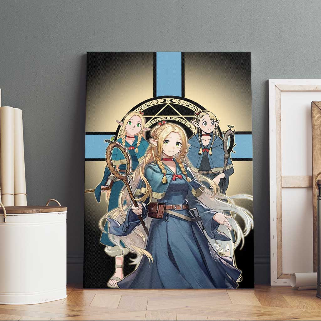 Marcille Donato Elf Mage Canvas Wall Art Fantasy Anime Illustration Style