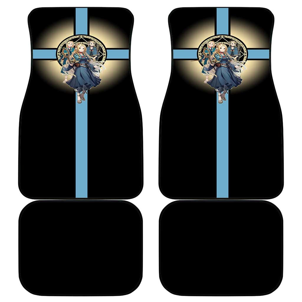 Marcille Donato Elf Mage Car Mats Fantasy Anime Illustration Style