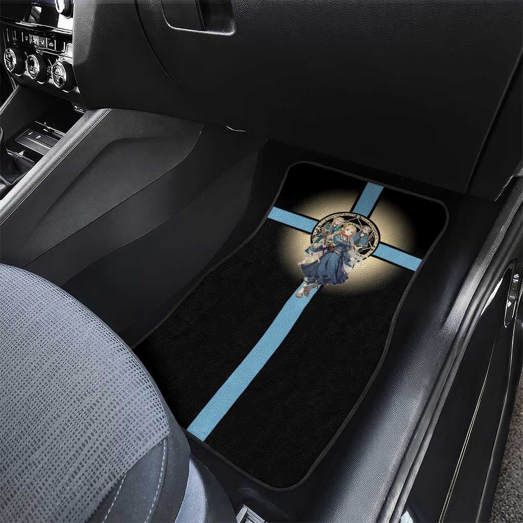 Marcille Donato Elf Mage Car Mats Fantasy Anime Illustration Style