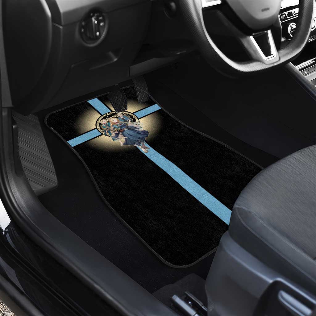 Marcille Donato Elf Mage Car Mats Fantasy Anime Illustration Style