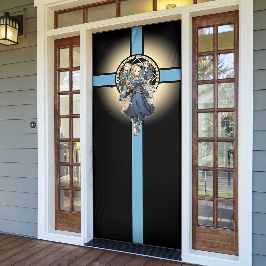 Marcille Donato Elf Mage Door Cover Fantasy Anime Illustration Style