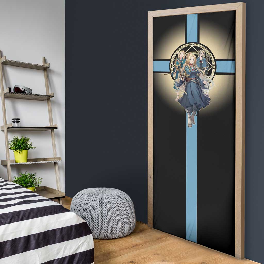 Marcille Donato Elf Mage Door Cover Fantasy Anime Illustration Style