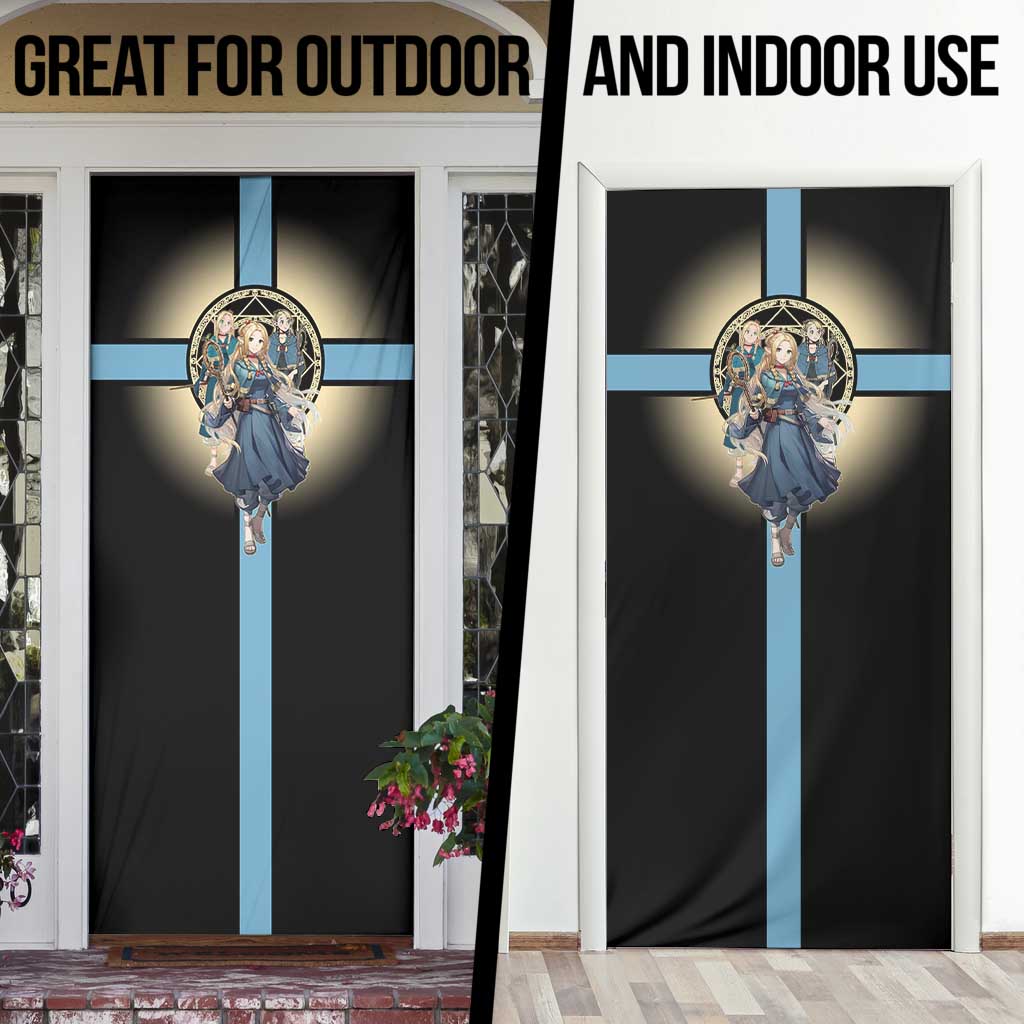 Marcille Donato Elf Mage Door Cover Fantasy Anime Illustration Style