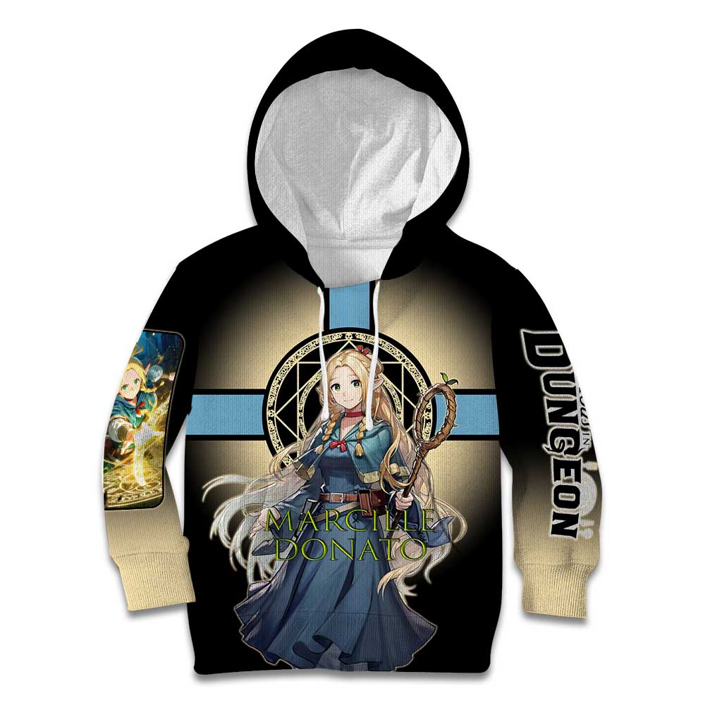 Marcille Donato Elf Mage Kid Hoodie Fantasy Anime Illustration Style