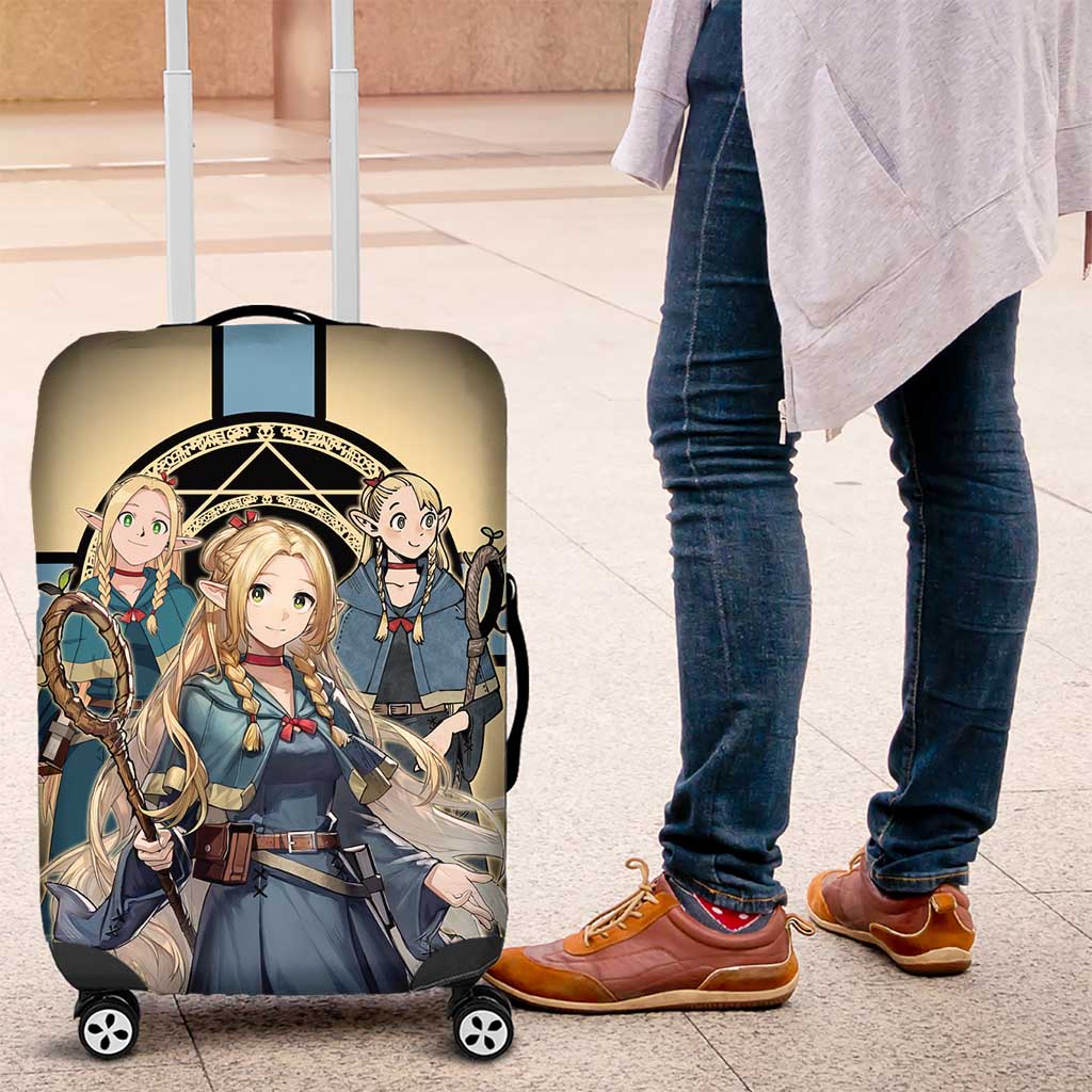 Marcille Donato Elf Mage Luggage Cover Fantasy Anime Illustration Style