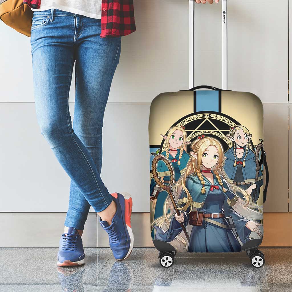 Marcille Donato Elf Mage Luggage Cover Fantasy Anime Illustration Style